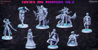 Thieves & Assassins Vol 2 Miniatures (Full Set) | Fantasy Miniature | RN Estudio