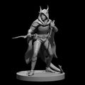 Tiefling Female Rogue 2 28mm Scale Miniature