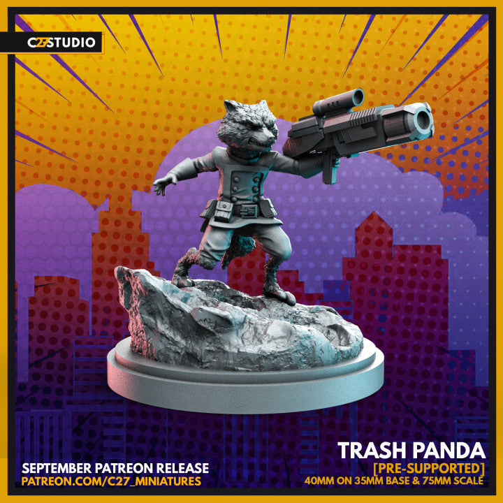 Trash Panda | Heroes | Sci-Fi Miniature | C27 Studio