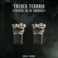 Trench Crusade terrain - Trench 30in corners