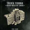 Trench Crusade terrain - Trench artillery shrine