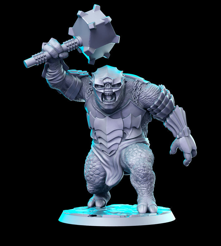 Troll in Armour | Against the Shadows Vol 3 | Fantasy Miniature | RN Estudio