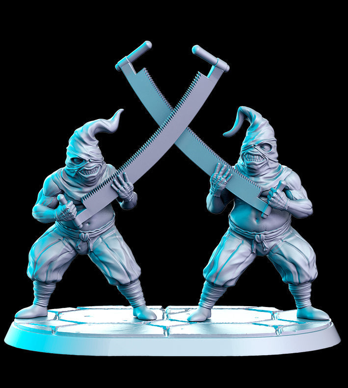 Twinsaws | Age of Darkness Vol 2 | Fantasy Miniature | RN Estudio