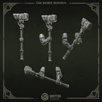 Two Handed Hammers | Eternal Pilgrims | Conversion Bits For 28mm 32mm Sci-fi Marines