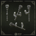 Two Handed Mauls | Eternal Pilgrims | Conversion Bits For 28mm 32mm Sci-fi Marines