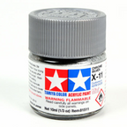 Tamiya Acrylic Paint Mini X-11 Chrome Silver
