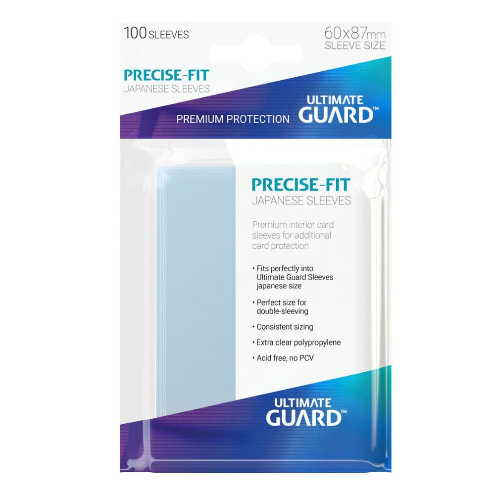Ultimate Guard Precise-Fit Sleeves Japanese Size (100)