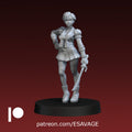 Uranus | Sailor Scouts | Fantasy Miniature | Ethan Savage Studios