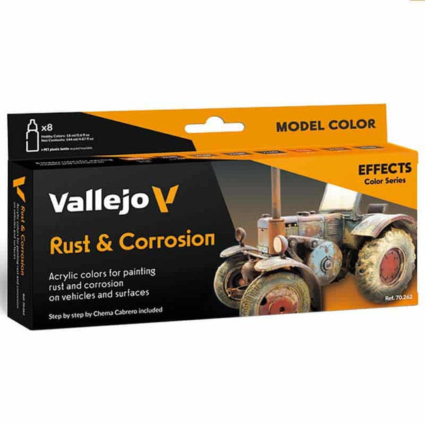 Vallejo Rust & Corrosion Set (x8)
