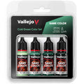 Vallejo Game Color - Cold Green Set (x4)