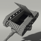 Grim ISU-152 Heavy Tank Destroyer