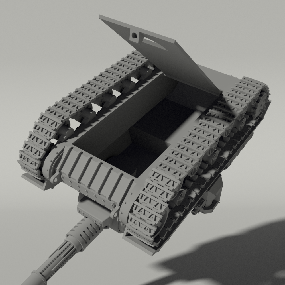 Grim ISU-152 Heavy Tank Destroyer