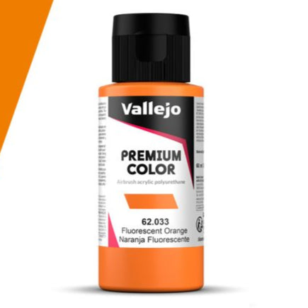 Vallejo Premium Color 60ml - Orange Flourescent