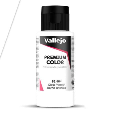 Vallejo Premium Color 60ml – Gloss Varnish