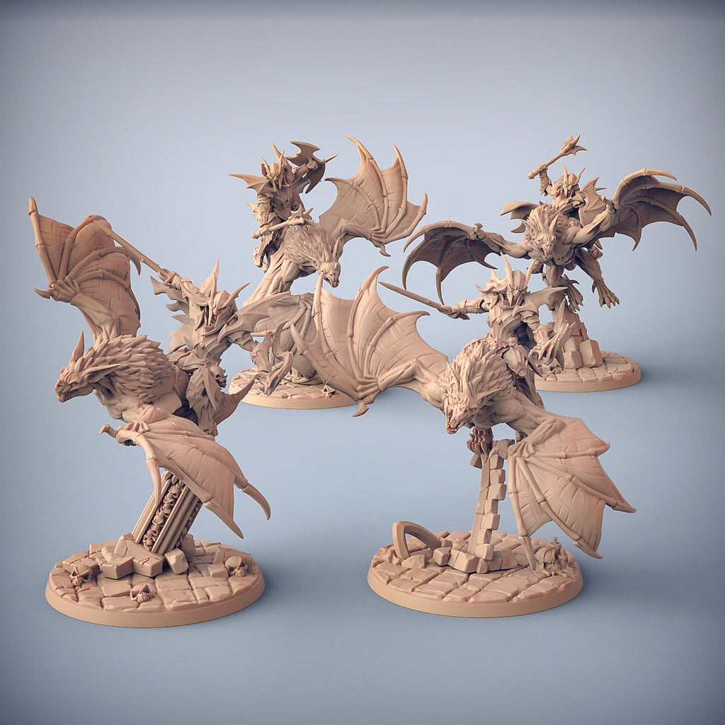 Vampiric Beast Riders Miniatures | The Bloodhunt | Fantasy D&D Miniature | Artisan Guild