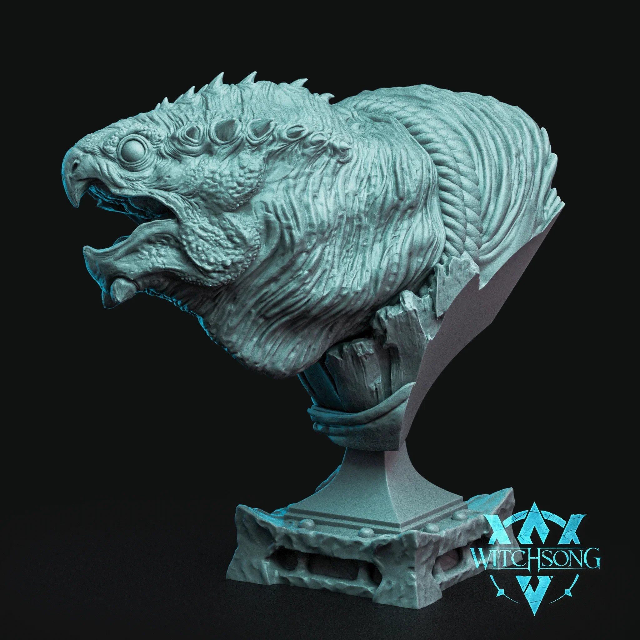 Vassal of Torsus Bust | 12K Resin Miniature with Base for D&D, Warhammer AOS & RPGs
