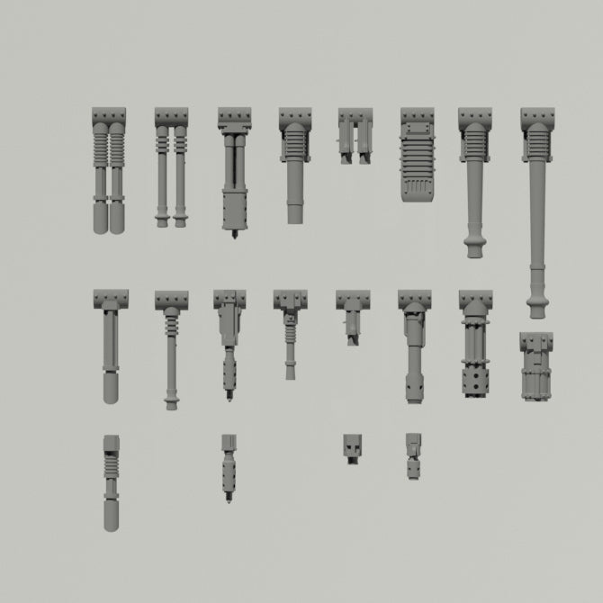 Grim Vehicle & Battle Tank Weapon Kit Bundle