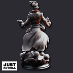 Villam Nitrana Air Elemi Storm Sorcerer - 3D Printed Sorcerer Miniature