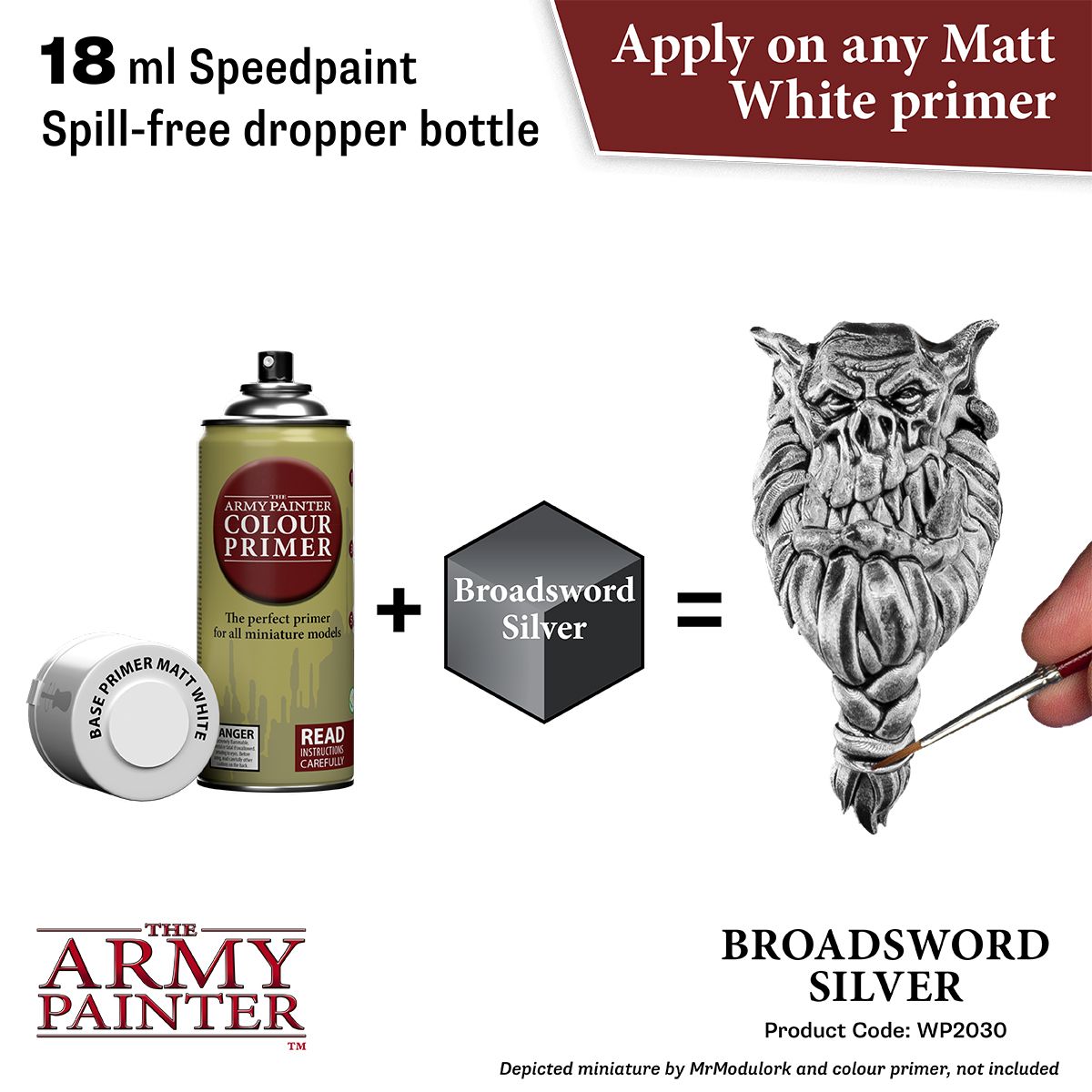 Army Painter Speedpaint 2.0 - Broadsword Silver WP2030