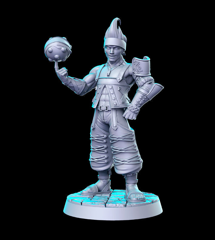 Wakka | Classic JRPG Vol 15 | Fantasy Miniature | RN Estudio