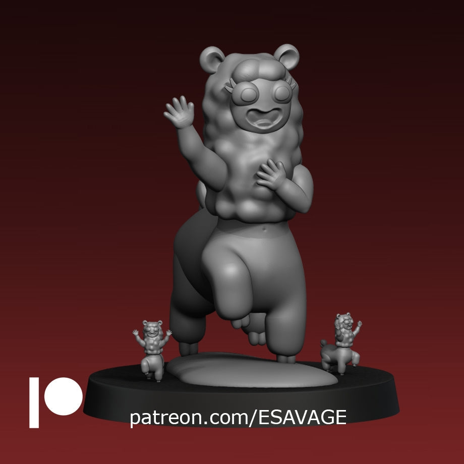 Wammawink | Cartoon Character | Fantasy Miniature | Ethan Savage Studios