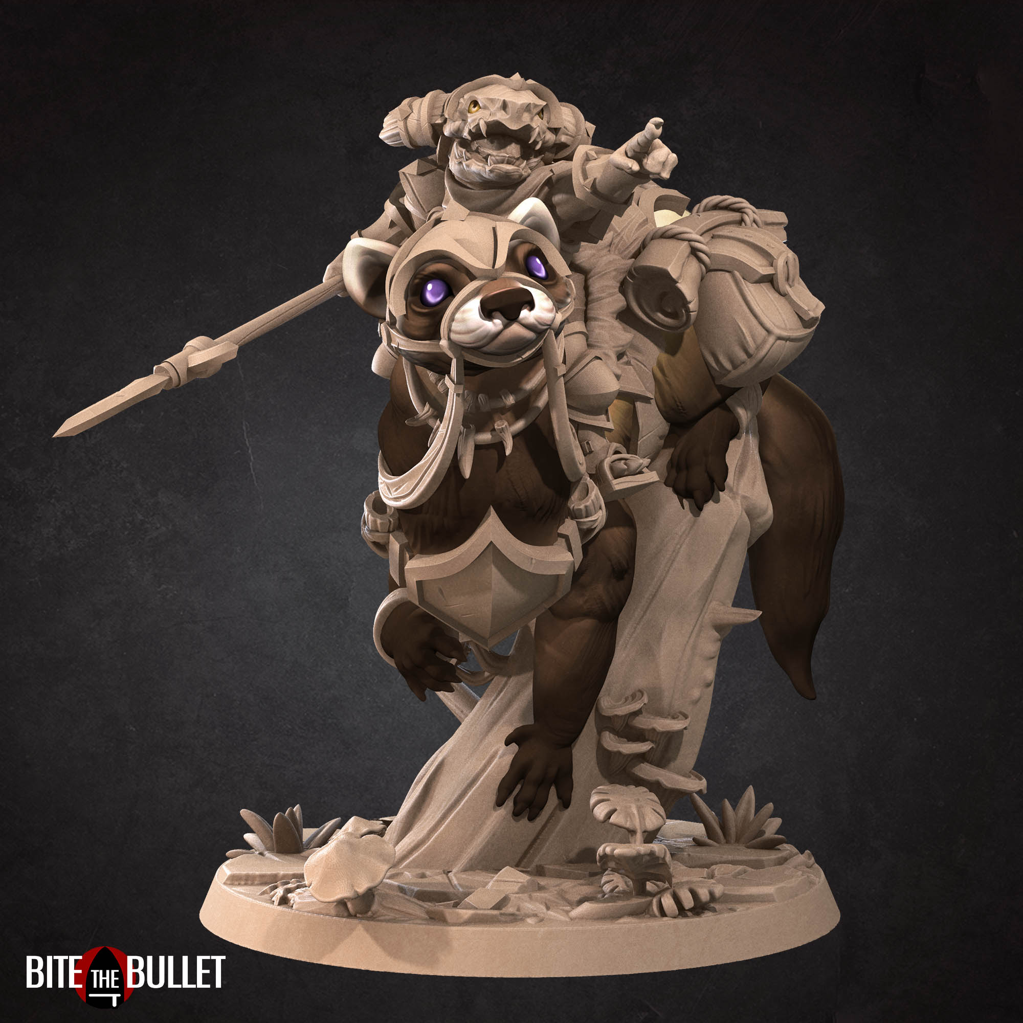 War Boss TaoTao | Kobolds | Fantasy Miniature | Bite the Bullet