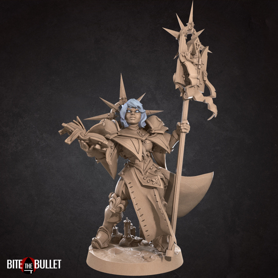 War Sister Adepta | Battle Sisters Part 2 | Fantasy Miniature | Bite the Bullet