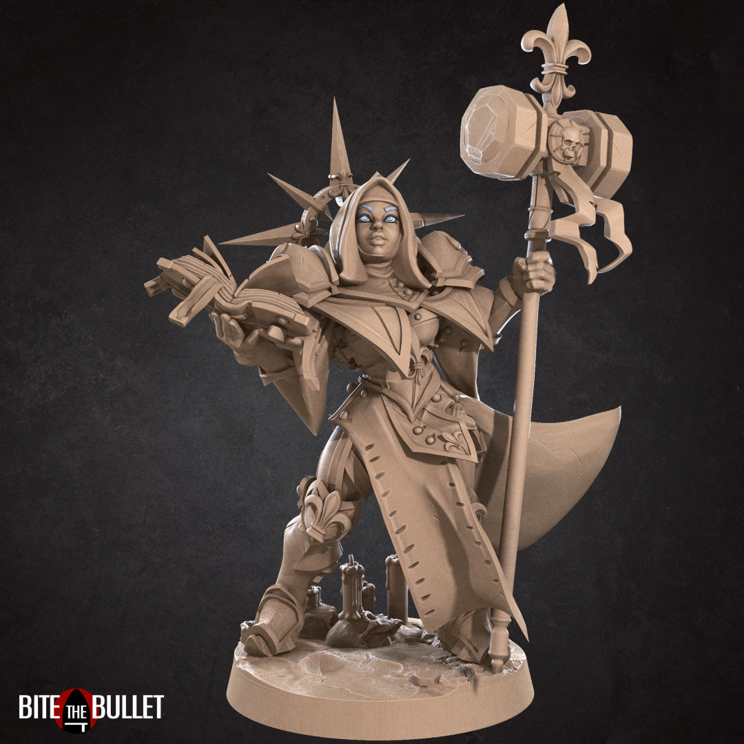 War Sister Adepta Veiled (Hammer) | Battle Sisters Part 2 | Fantasy Miniature | Bite the Bullet