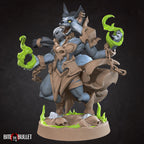 Werewolf Worgen Miniatures | Fantasy Miniature | Bite the Bullet