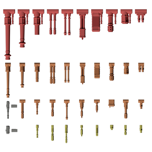 Grim Vehicle & Battle Tank Weapon Kit Bundle