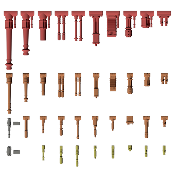 Grim Vehicle & Battle Tank Weapon Kit Bundle