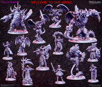 Welcome to the Abyss Miniatures (Full Set) | Fantasy Miniature | RN Estudio