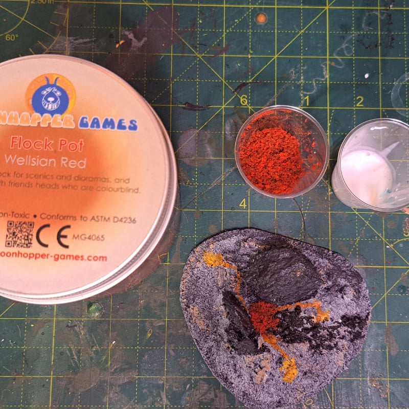 Flock Pot - Wellsian Red