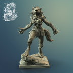 Werewolf Pack | RAW June 22 | Fantasy Miniature | Ronin Arts Workshop