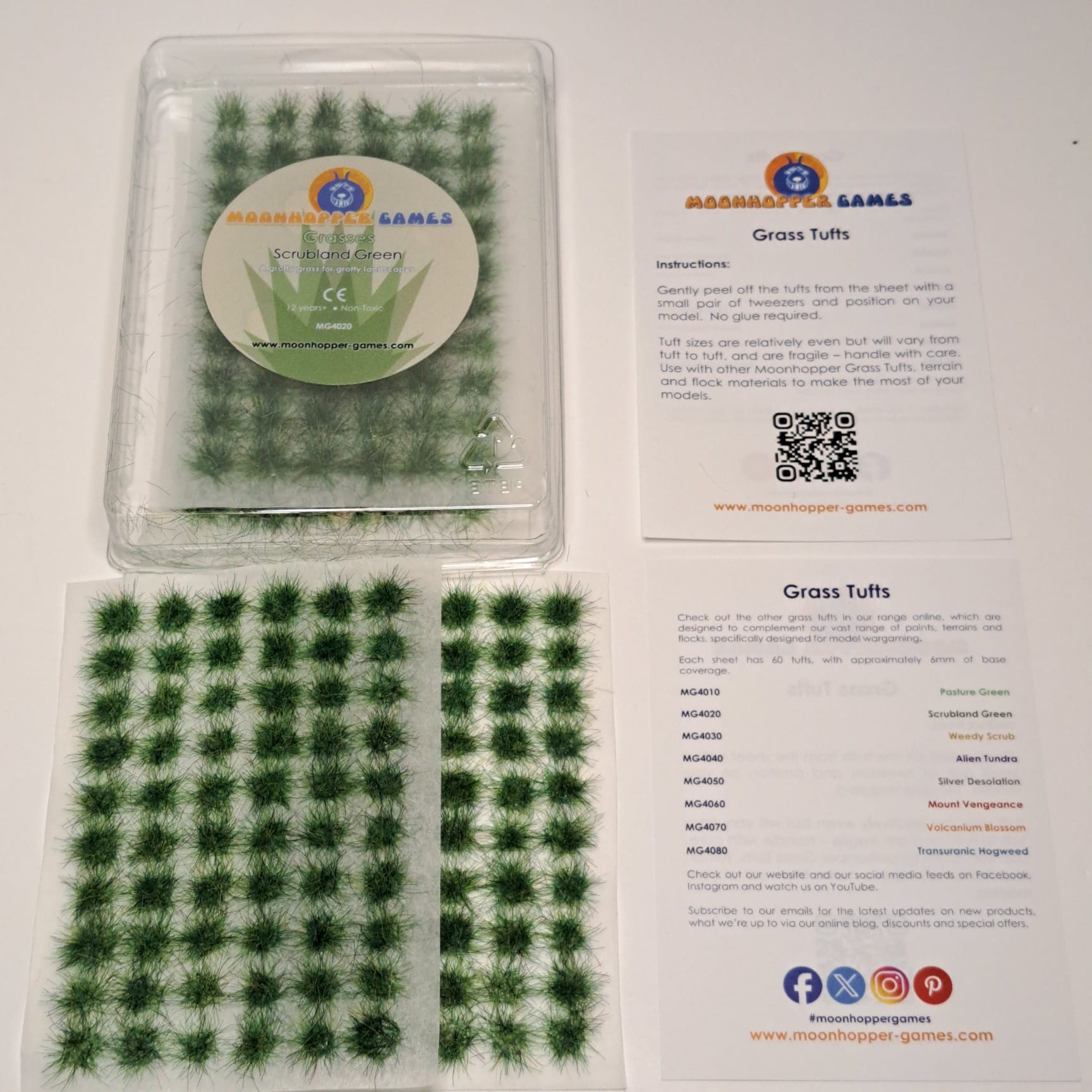 Grasses - Scrubland Green