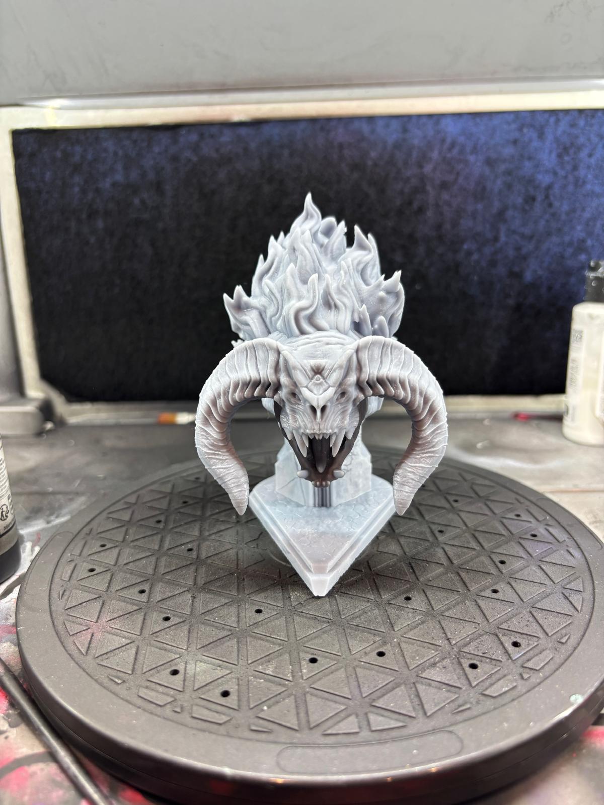 Balrog Bust LOTR Resin Statue Lord of the Rings Demon Display Model Figure