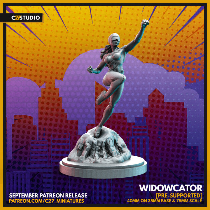 Widowcator | Heroes | Sci-Fi Miniature | C27 Studio