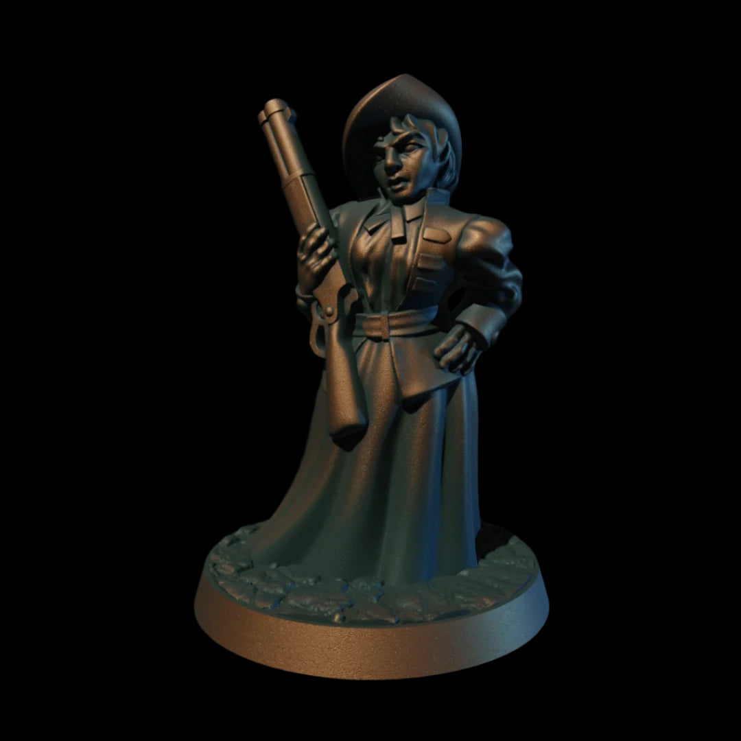 Wildwest Gunslinger Lady 1