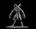 Winter Horror w Ram Horns 28mm Scale Miniature