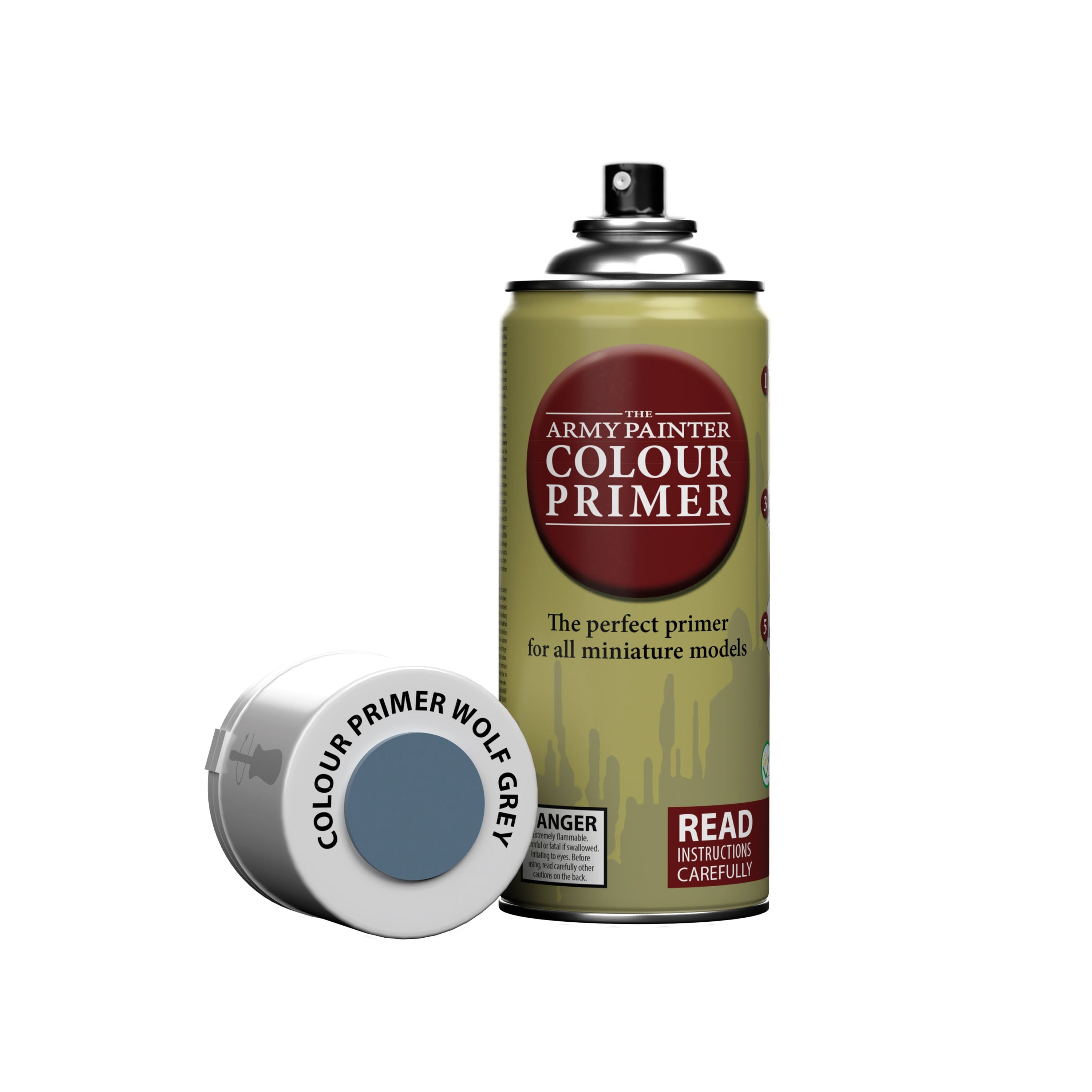 Army Painter Colour Primer - Wolf Grey (400ml)