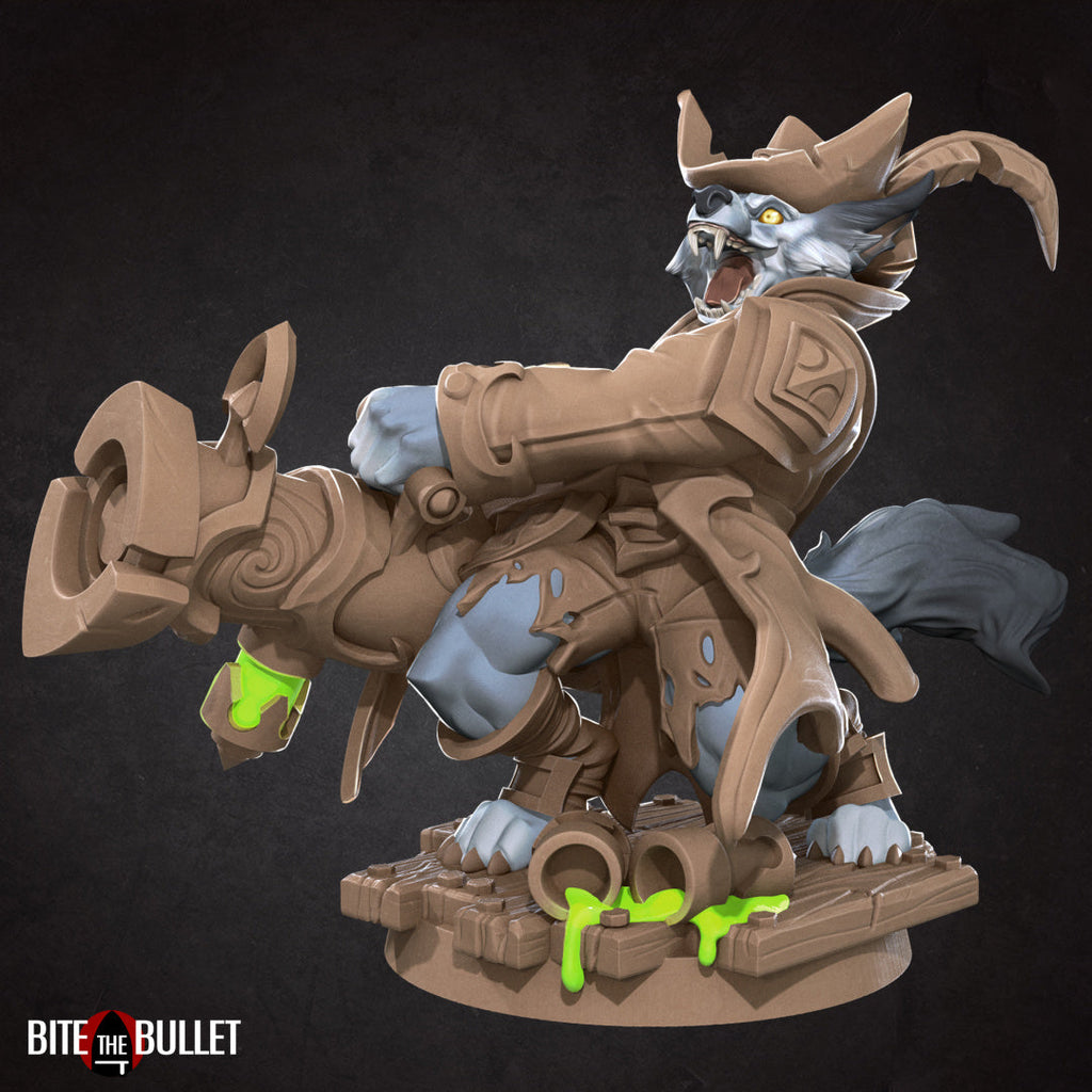 Werewolf Worgen Miniatures | Fantasy Miniature | Bite the Bullet