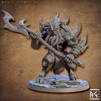 Wrath Demon Miniatures | Abyss Demons | Fantasy D&D Miniature | Artisan Guild