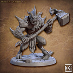 Wrath Demon Miniatures | Abyss Demons | Fantasy D&D Miniature | Artisan Guild