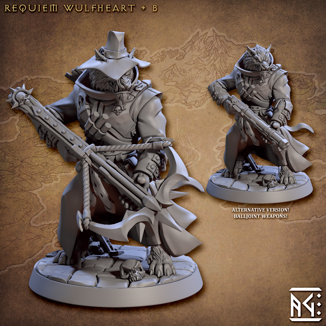 Werewolf Miniatures | Requiem Demon Hunters | Artisan Guild