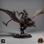 Pack Wyvern: Wings of the Untamed | 12K Resin Monster for D&D & RPGs