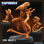 Xeno Boilers | Fireteam Elite Inspired | Papsikels | Hive Wars | 28mm or 32mm Scale | Resin Miniatures