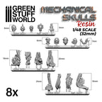 Green Stuff World Resin Mechanical Skulls
