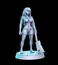 Barbarian Zombie | Heroine's Quest | Fantasy Miniature | RN Estudio