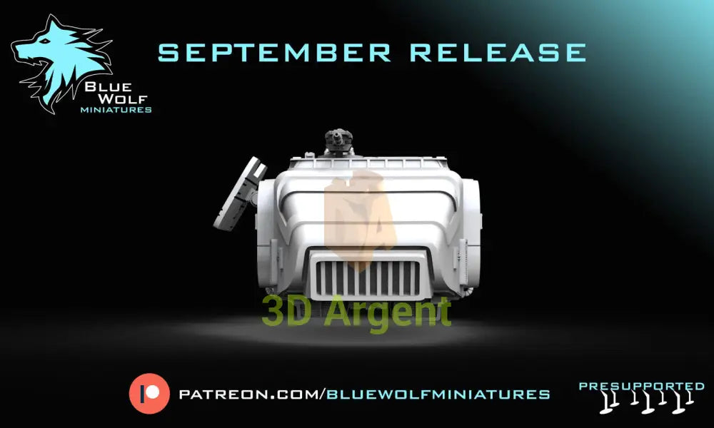 A A5 Speeder Truck Star Wars Legion Compatible 3D Printed BlueWolf Miniatures