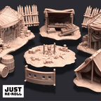 A Place of Respite – 3D Printed Camp Terrain